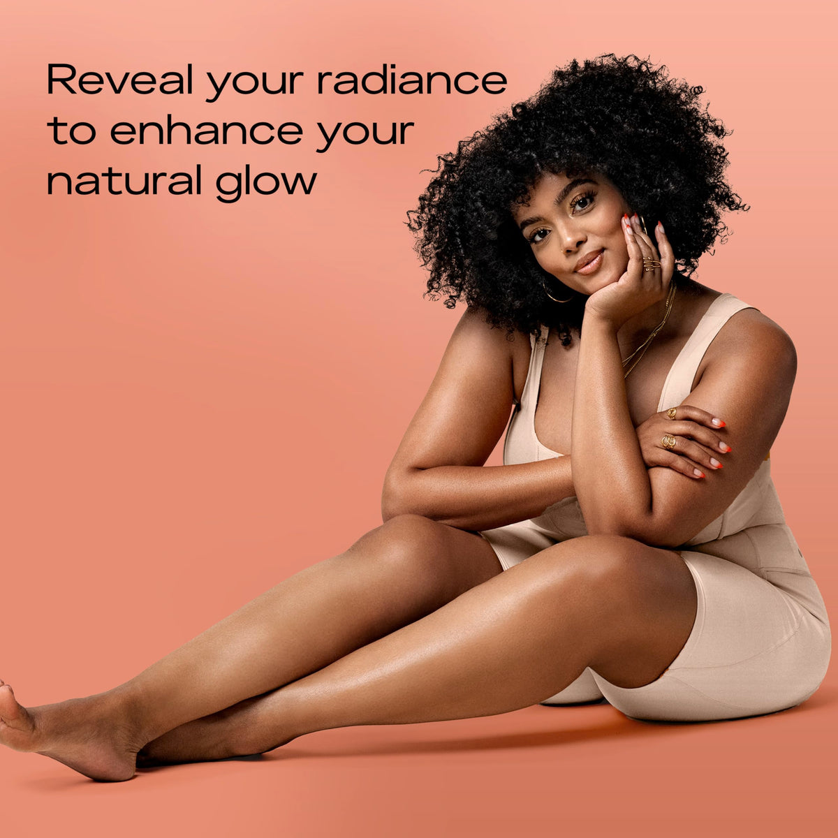 SheaMoisture application on arm in use revealing smoother, hydrated skin instantly