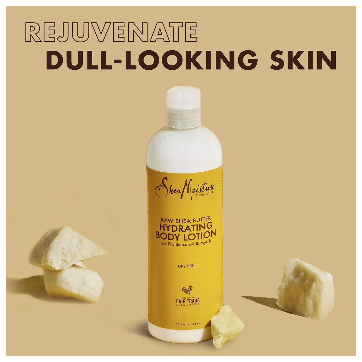 SheaMoisture application on arm showing smooth finish and quick absorption