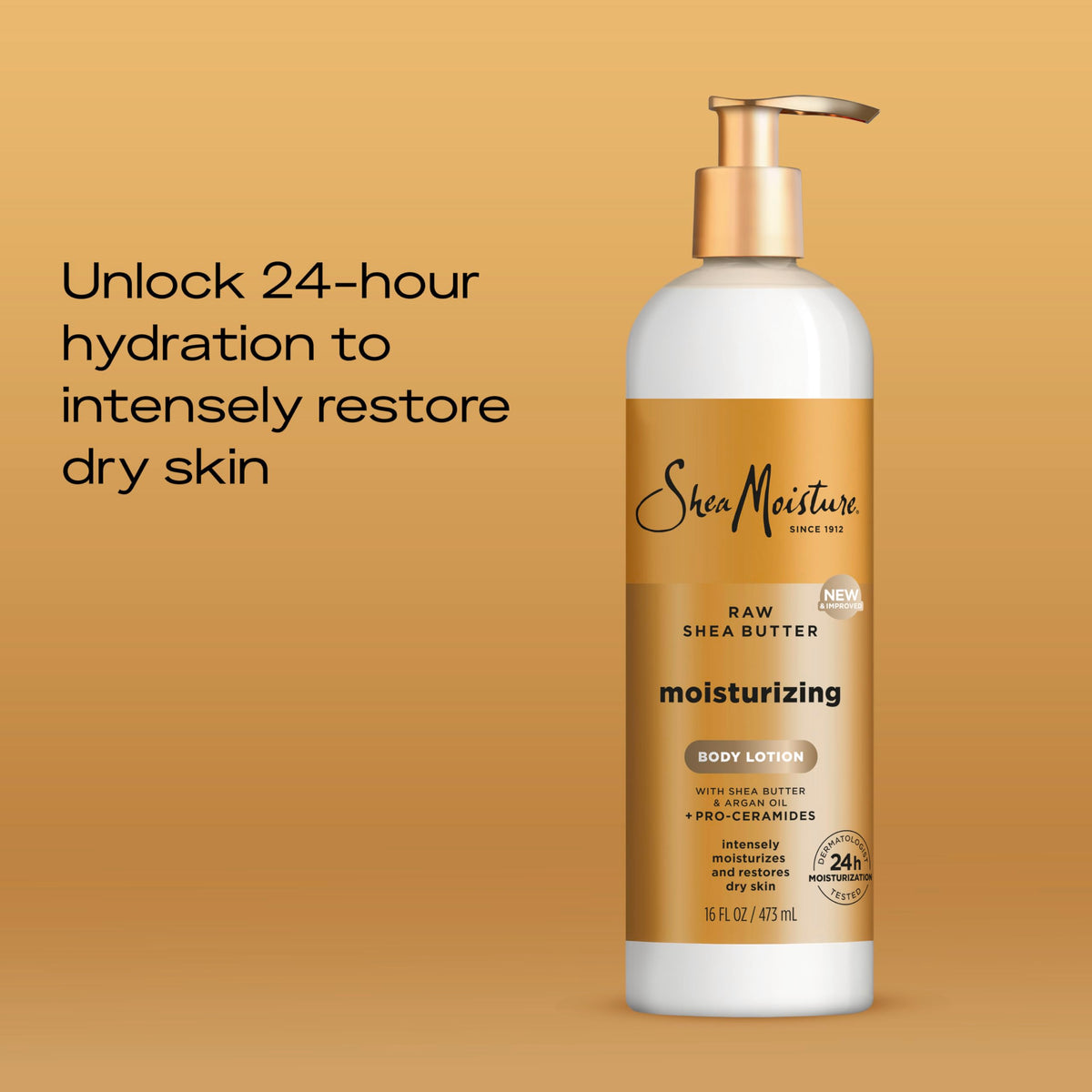 SheaMoisture argan oil dropper ingredient shot emphasizing conditioning benefits