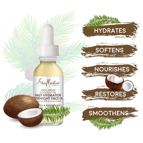 SheaMoisture before and after hydration visual showing visibly softer skin