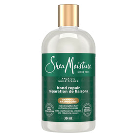 SheaMoisture front packaging showing bottle and product name benefits