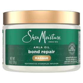 SheaMoisture front jar showing label and product benefit for repair