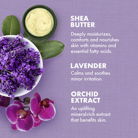 SheaMoisture label close-up highlighting ingredients and fair trade shea butter