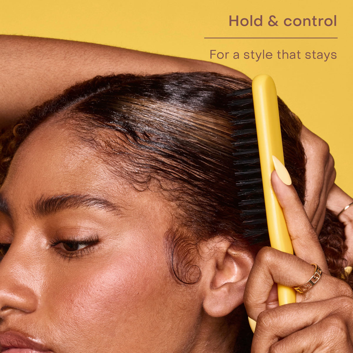 SheaMoisture gel texture close-up highlighting smooth consistency and glossy shine