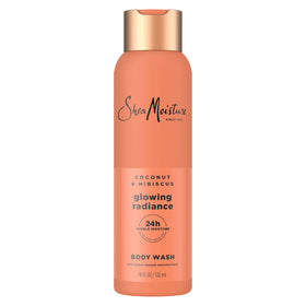 SheaMoisture front packaging showing 18 oz bottle and vibrant label, promotes hydration