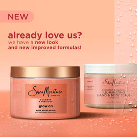 SheaMoisture ingredient label highlighting shea butter and botanical extracts