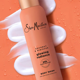 SheaMoisture bottle next to 18 oz ruler for scale, clarifies product size