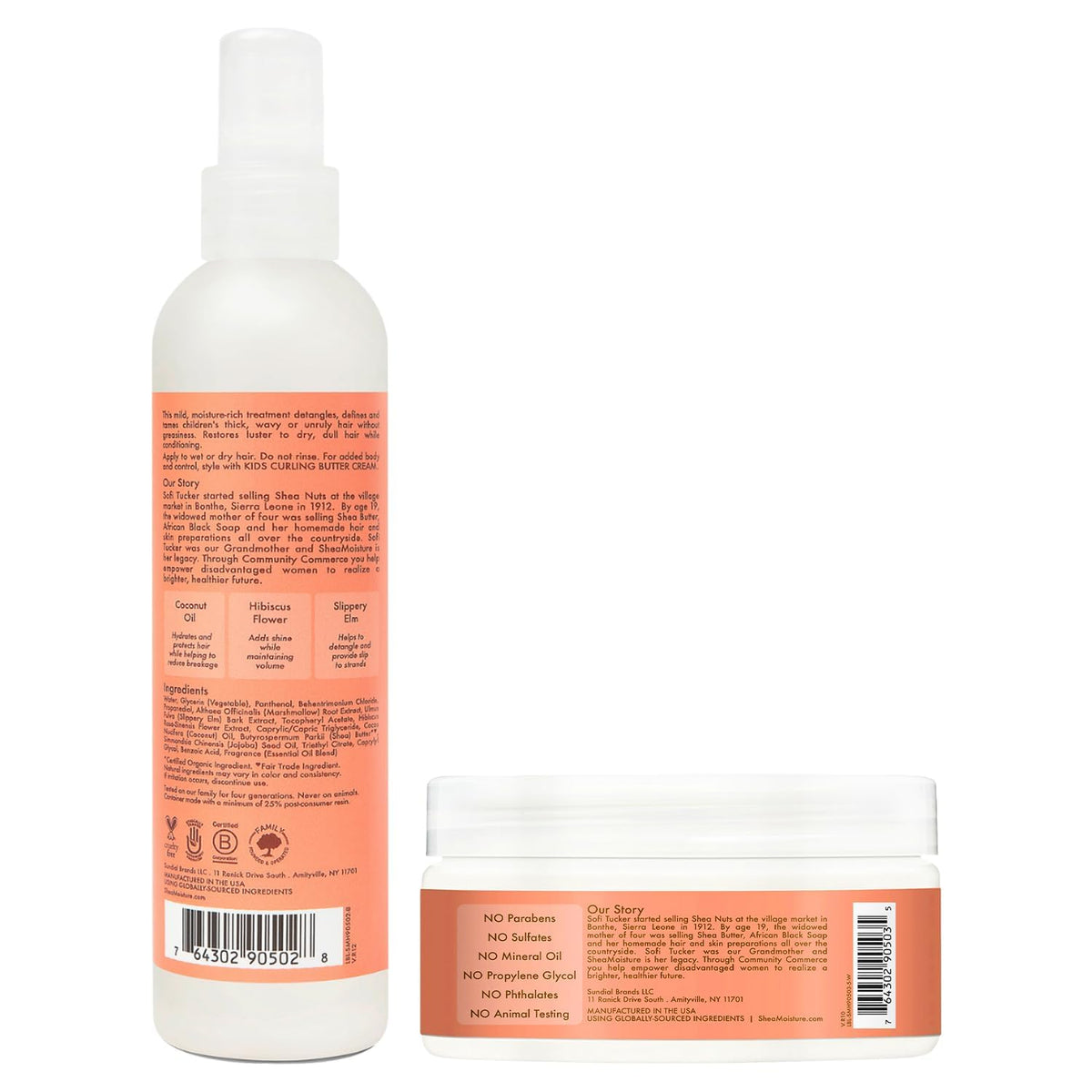 SheaMoisture close-up of curl cream texture highlighting smooth application benefit