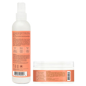 SheaMoisture close-up of curl cream texture highlighting smooth application benefit