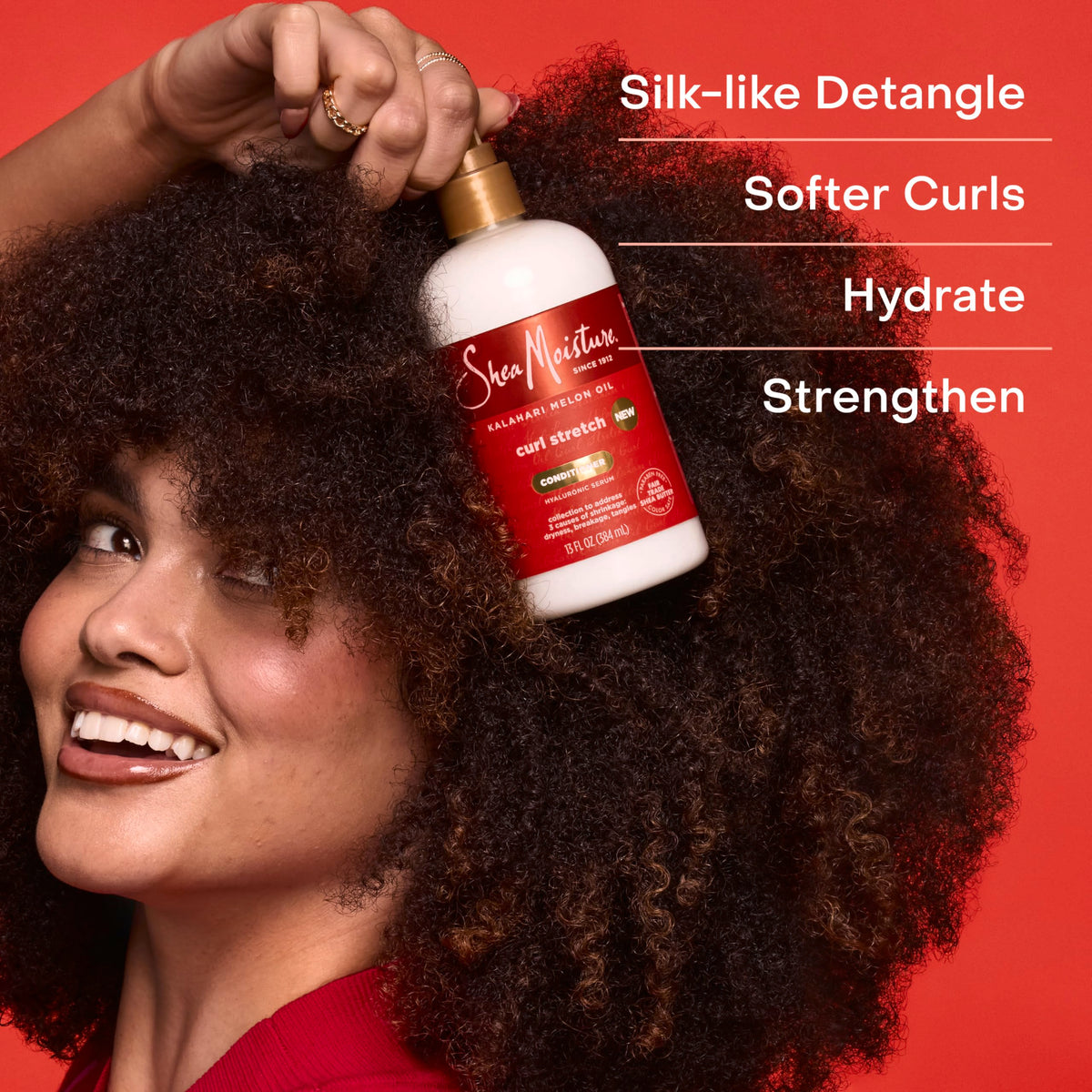 SheaMoisture Kalahari melon and Marula oils ingredient showcase