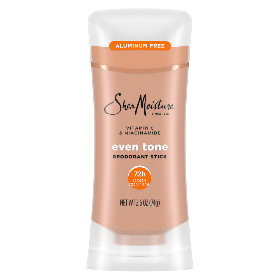 SheaMoisture front packaging showing label and 2.6 oz size for quick ID and benefit