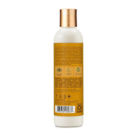 SheaMoisture detangler texture dispensed close-up highlighting smooth slip