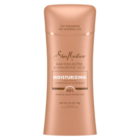 SheaMoisture front packaging showing stick and branding with protective benefits