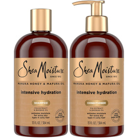 SheaMoisture front packaging showing product and benefits