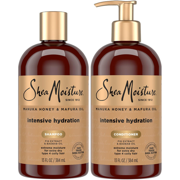 SheaMoisture front packaging showing product and benefits