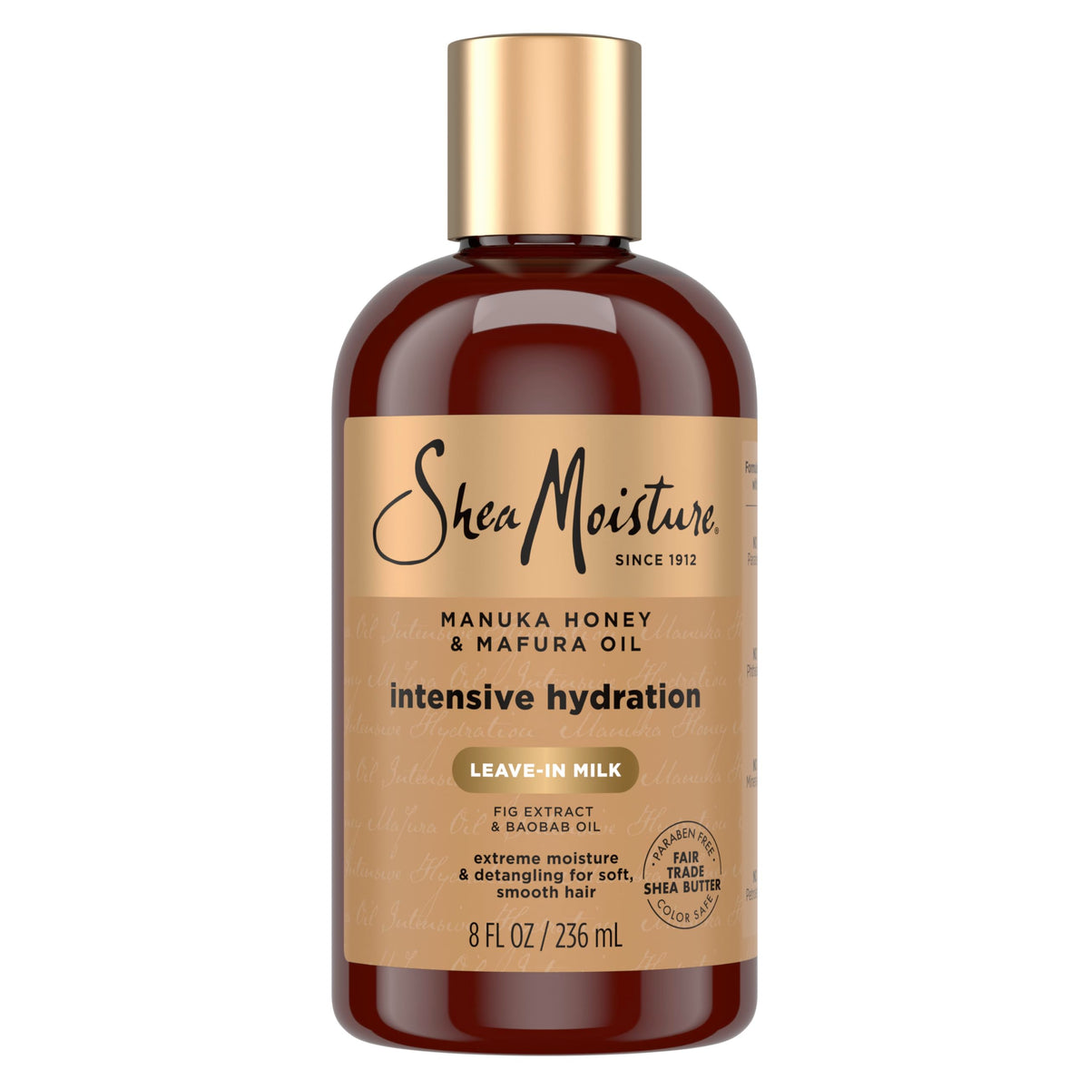 SheaMoisture front packaging showing product and label for clear identification and trust