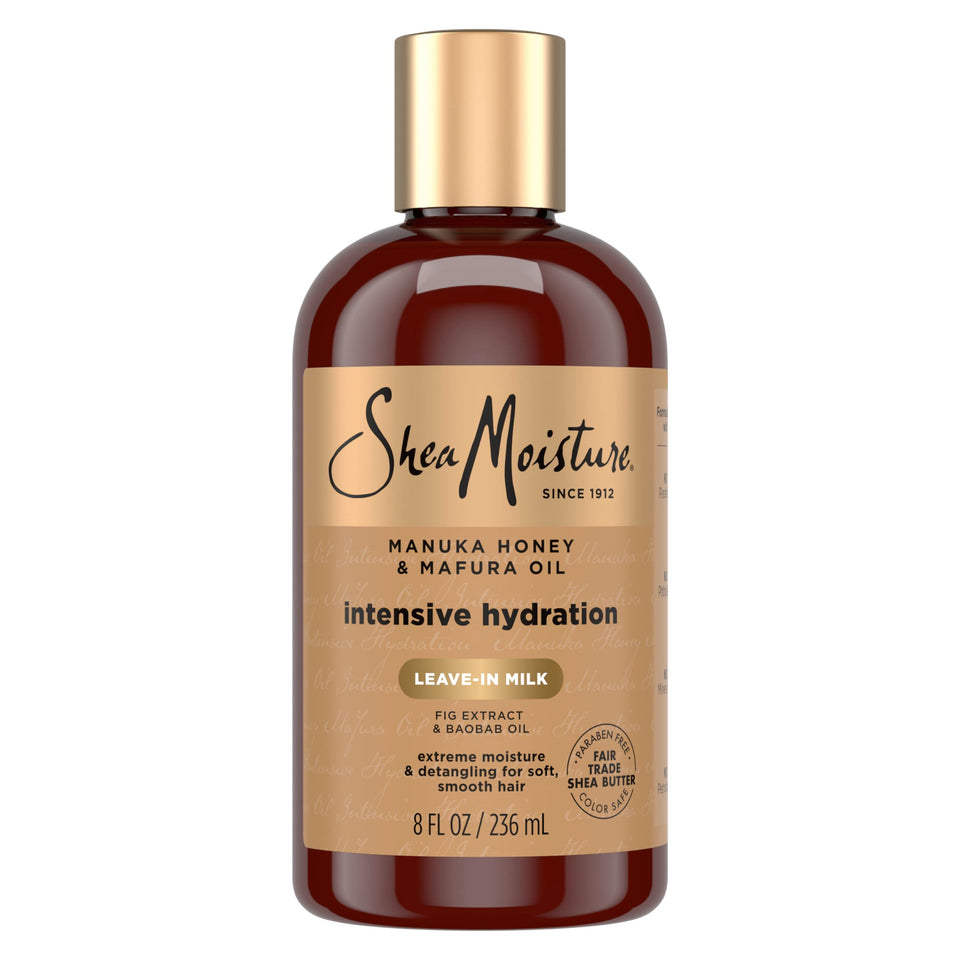 SheaMoisture front packaging showing product and label for clear identification and trust