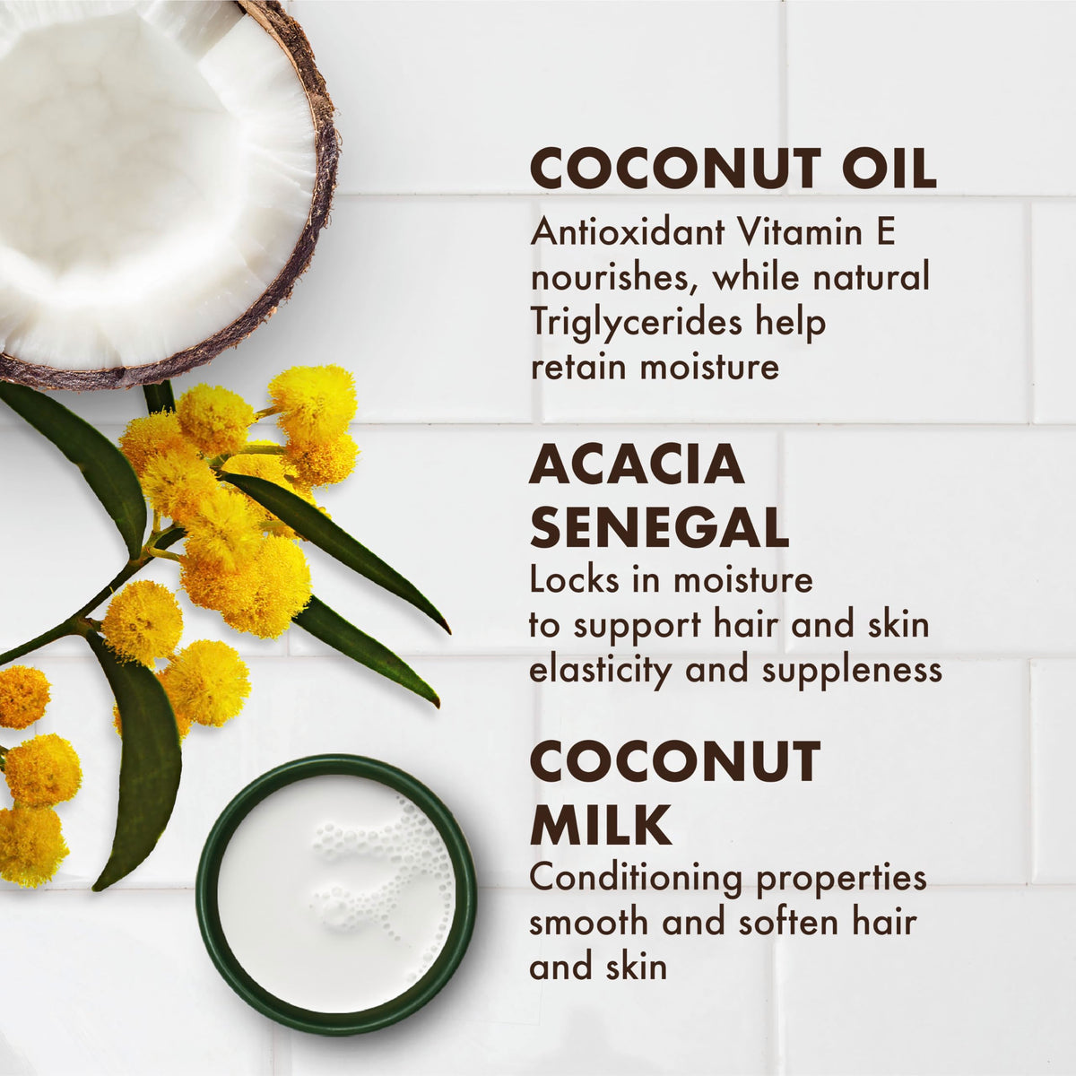 SheaMoisture smoothing hair ends with oil for softer, frizz‑reduced benefit