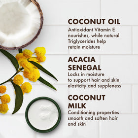 SheaMoisture smoothing hair ends with oil for softer, frizz‑reduced benefit