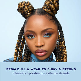 SheaMoisture application on wet hair for improved detangling