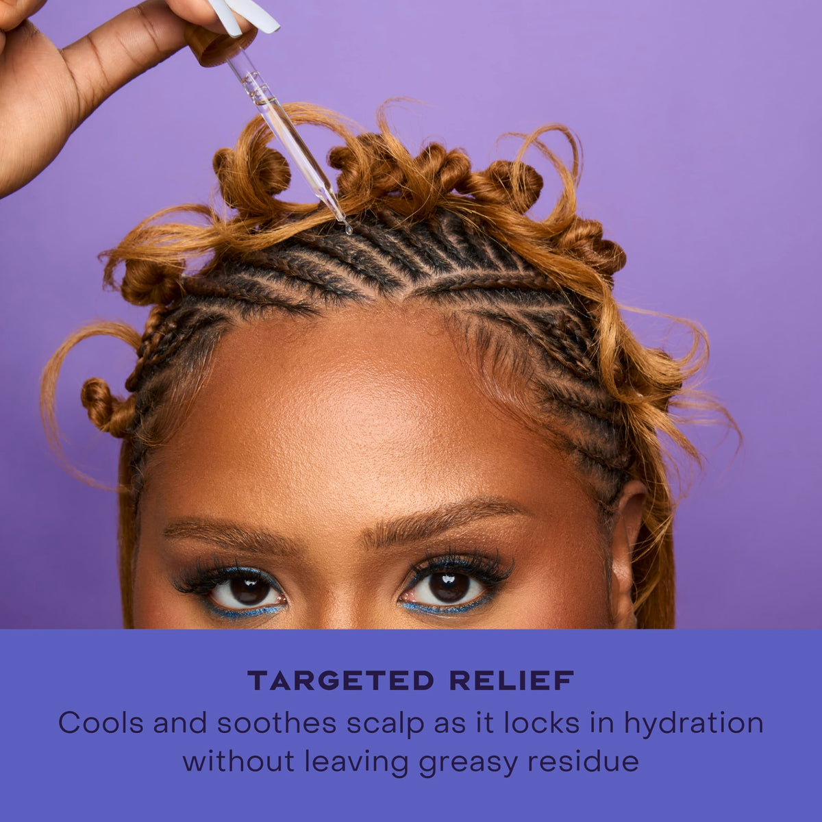 SheaMoisture ingredient focus salicylic acid visualizing exfoliating benefit for flakes