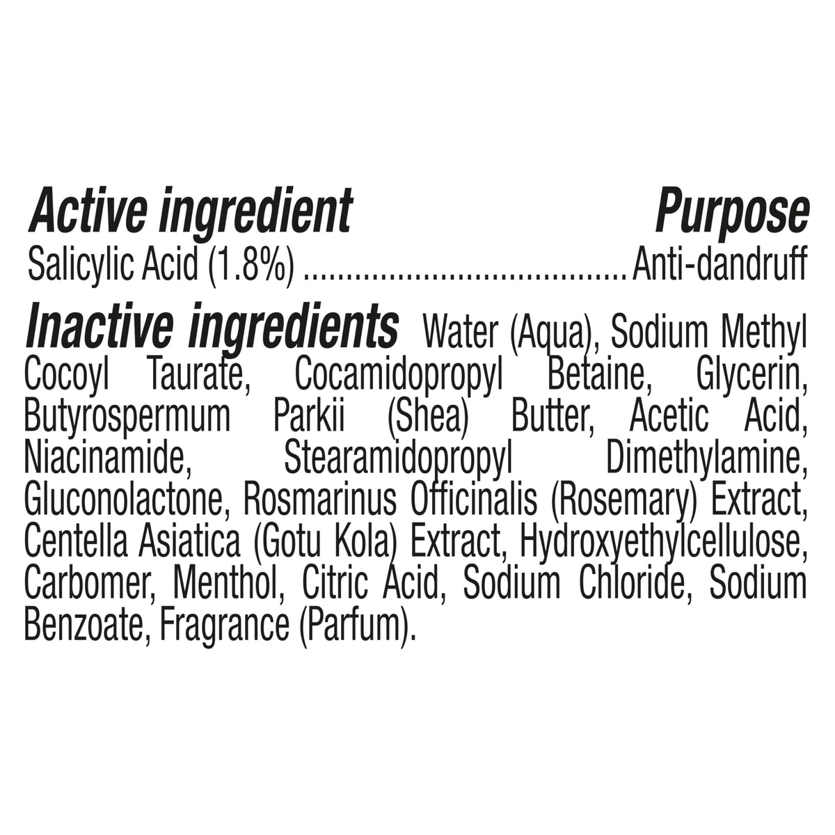 SheaMoisture apple cider ingredient shot emphasizing natural clarifying action