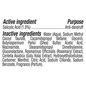 SheaMoisture apple cider ingredient shot emphasizing natural clarifying action