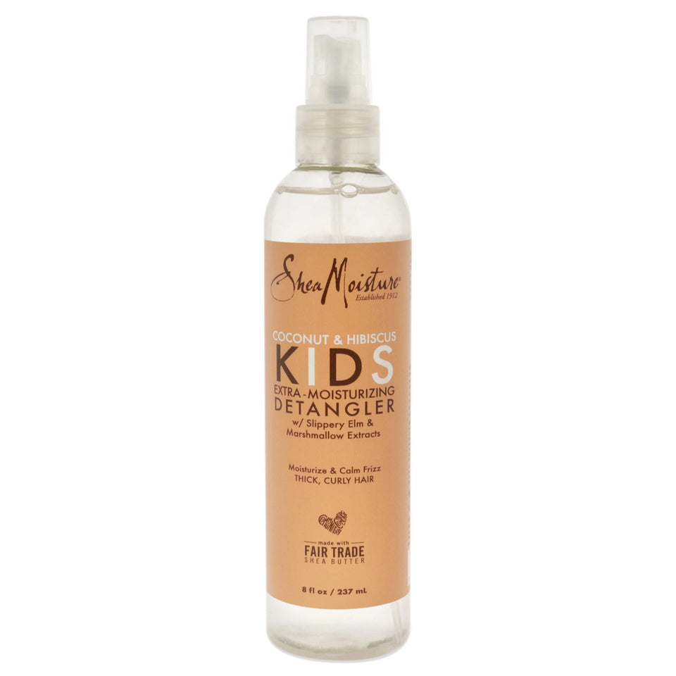 SheaMoisture bottle front label showing product name and benefits