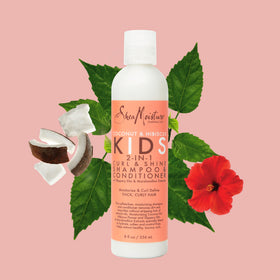 SheaMoisture lather detail showing creamy texture and slip for easier detangling and gentler combing