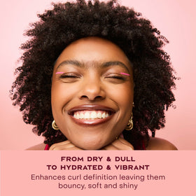 SheaMoisture label detail showing fair trade and clean ingredients