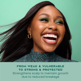 SheaMoisture label close-up showing clean ingredient transparency benefit