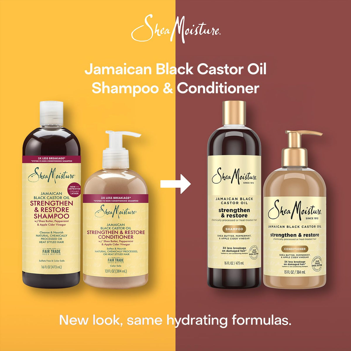 SheaMoisture lifestyle bathroom display suggesting daily routine benefits