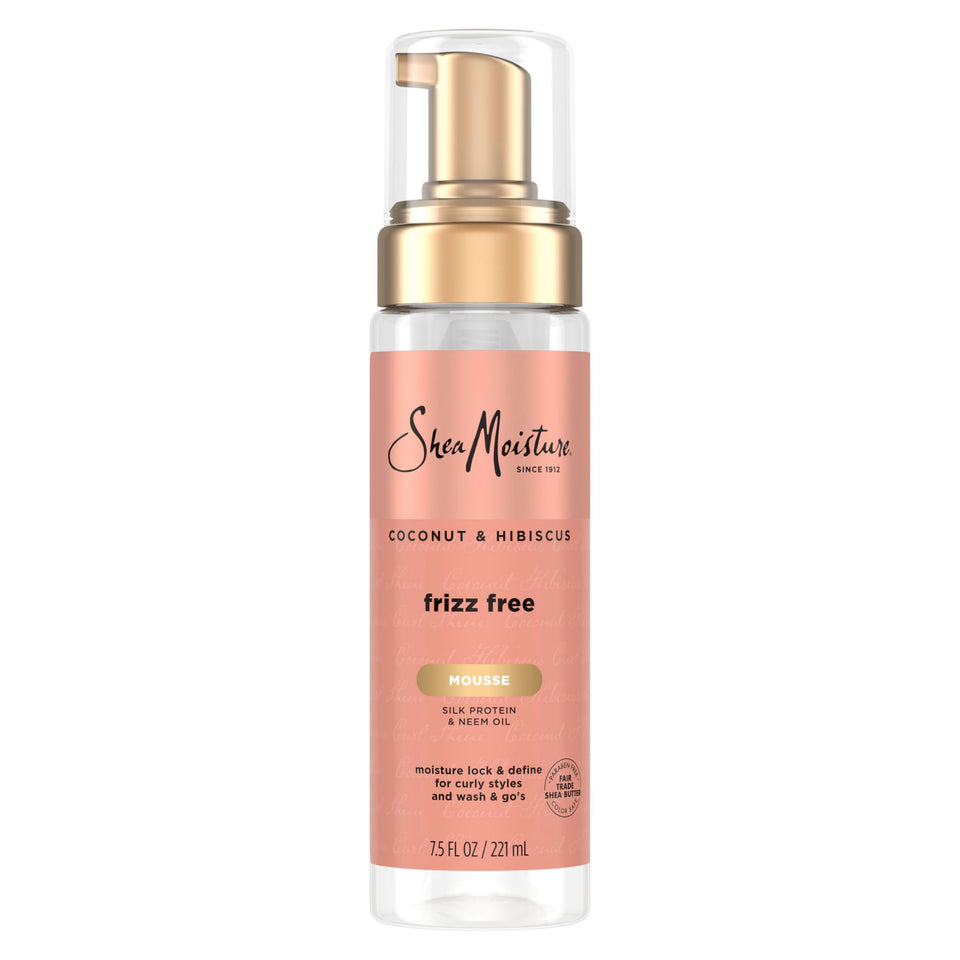 SheaMoisture front packaging showing product and benefits clearly