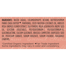 SheaMoisture mousse on bathroom counter suggesting everyday styling use