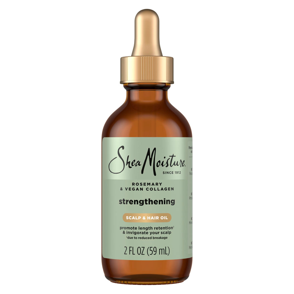 SheaMoisture front bottle shot showing product and size benefit