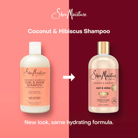 SheaMoisture bottle being poured into hand showing easy application