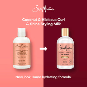 SheaMoisture dispensing product on palm demonstrating correct amount and ease of use