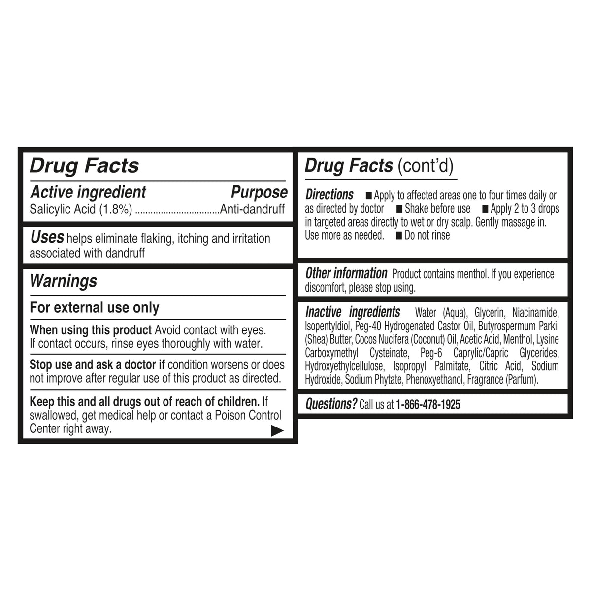SheaMoisture scented product with floral and fruity notes to enhance scalp care experience