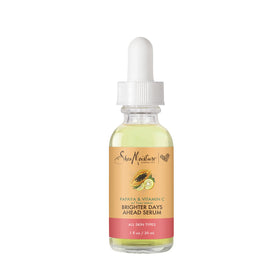 SheaMoisture front packaging of serum showing clean 1 oz bottle and branding benefits