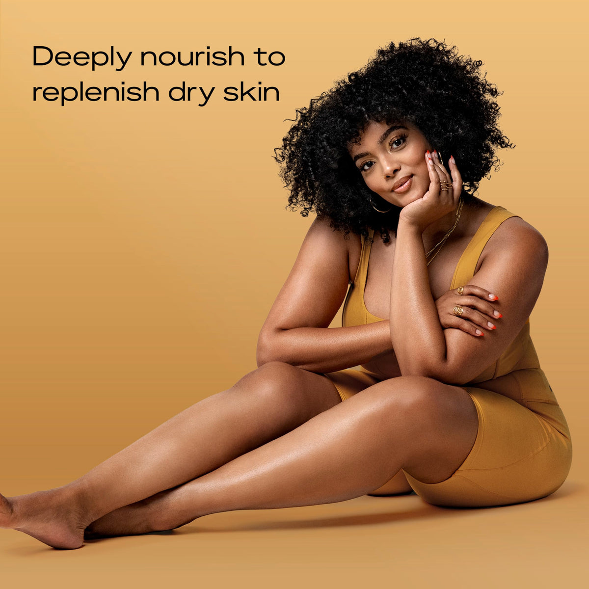 SheaMoisture lotion swatched on arm demonstrating fast absorption and hydration