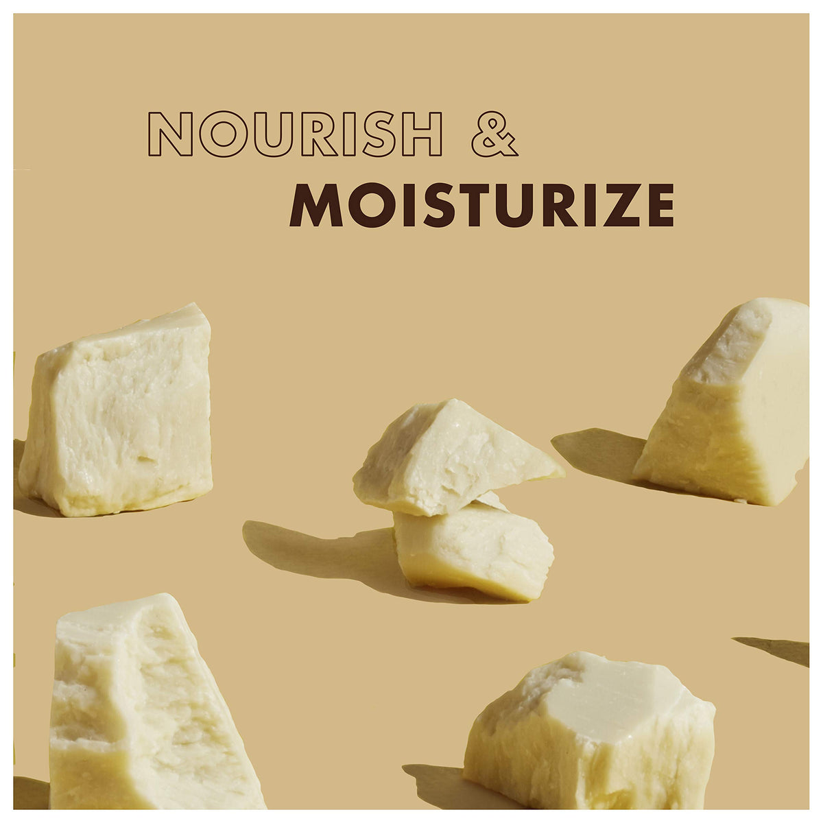 SheaMoisture creamy lotion texture close-up demonstrating rich hydration
