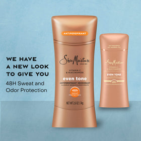 SheaMoisture smooth stick texture close-up illustrating easy glide benefit