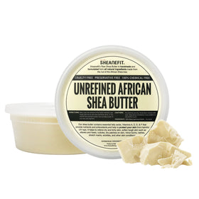 Sheanefit front jar Ivory 8oz showing packaging and clean natural look