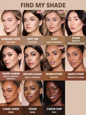 SHEGLAM application on cheek showing sculpting effect and subtle contour definition