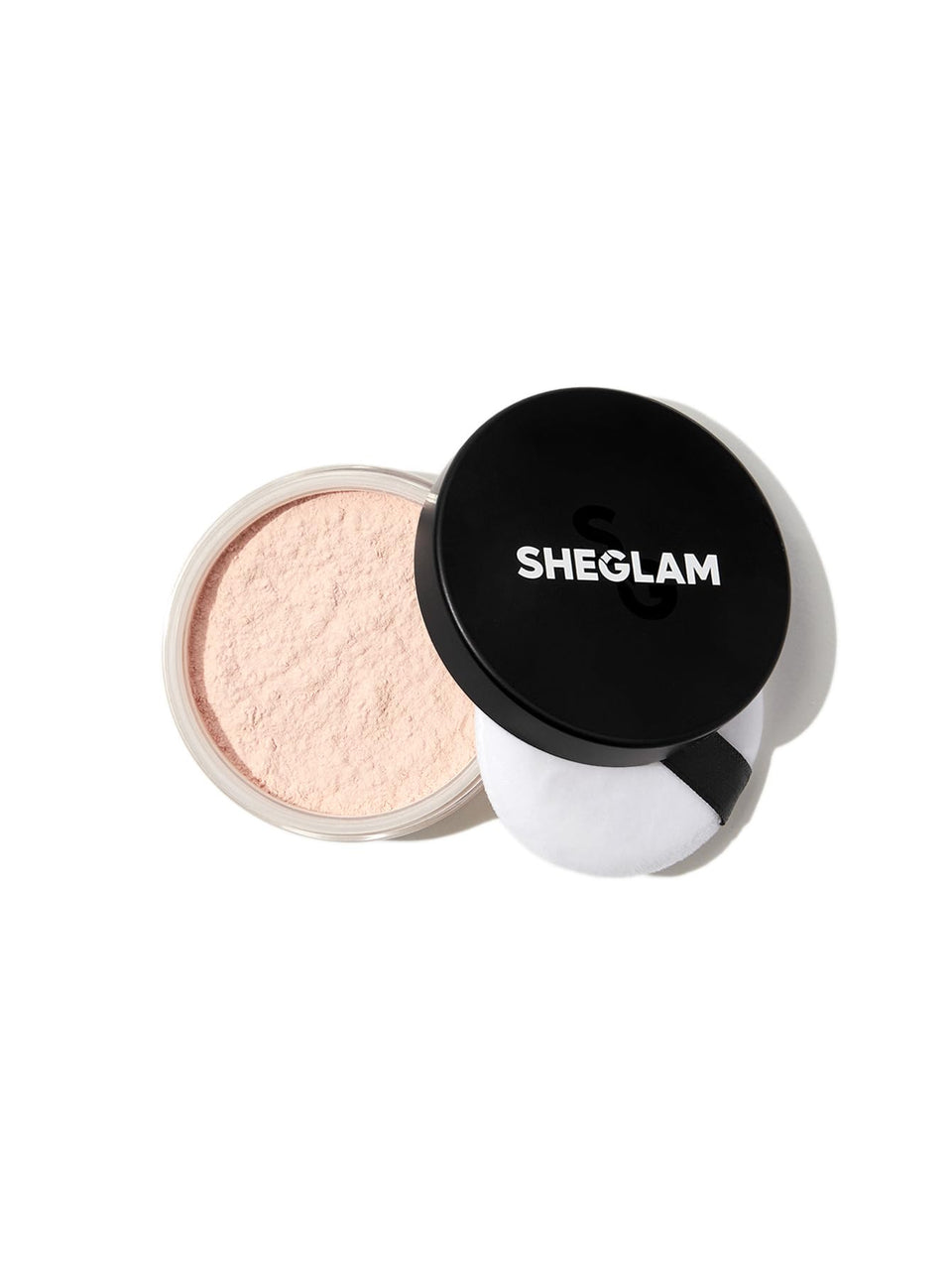 SHEGLAM front packaging showing product name and lightweight benefit