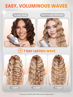 SHEGLAM product packaging with manual displaying accessories and user instructions