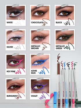 SHEGLAM Boldline label close-up showing ingredient callouts and cruelty-free badge