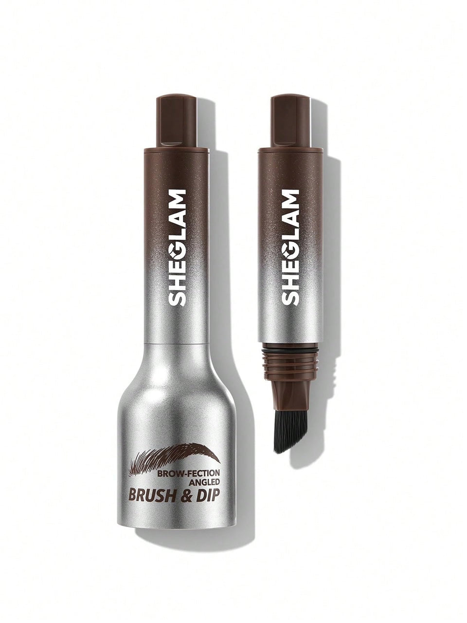 SHEGLAM front packaging showing product and shade Chocolate, clear branding benefit