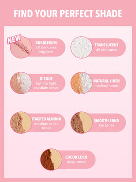 SHEGLAM product label highlighting Bubblegum shade and Leaping Bunny cruelty-free claim