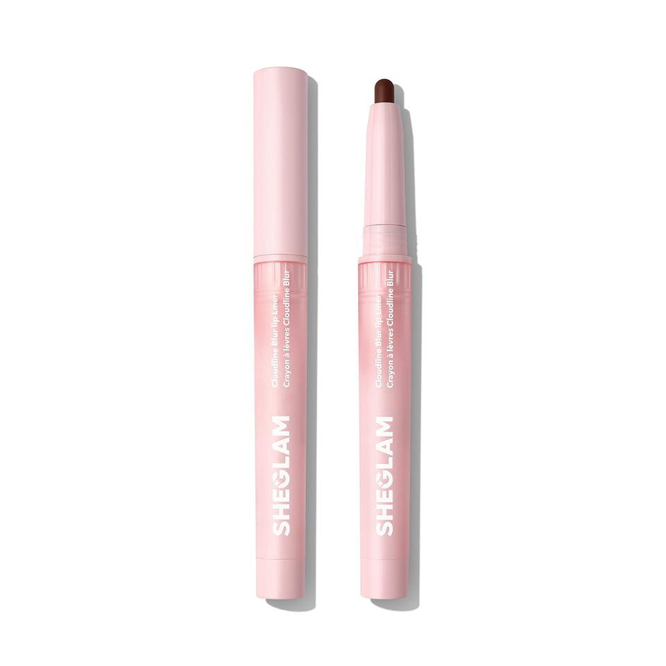 SHEGLAM lip liner front packaging showing product and shade label for quick selection